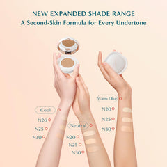 Florasis Flawless Jade cushion applicator for precise, gentle application