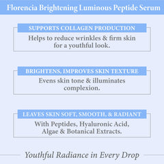 Florencia serum on skin close-up highlighting smooth texture and hydration