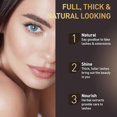 Floretsio 5ml lash serum beside packaging signals premium lash care.