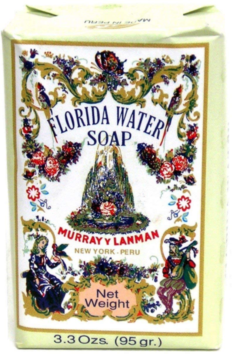 Florida Water bar soap in 3.3 oz size for daily cleansing.