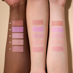 Flower Knows Berry Parfait shade adds vibrant strawberry-pink radiance.