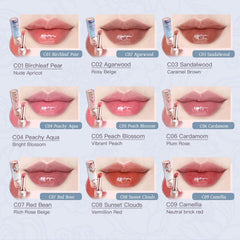 Flower Knows Butterfly Cloud Collar gloss swirl on lips for high shine