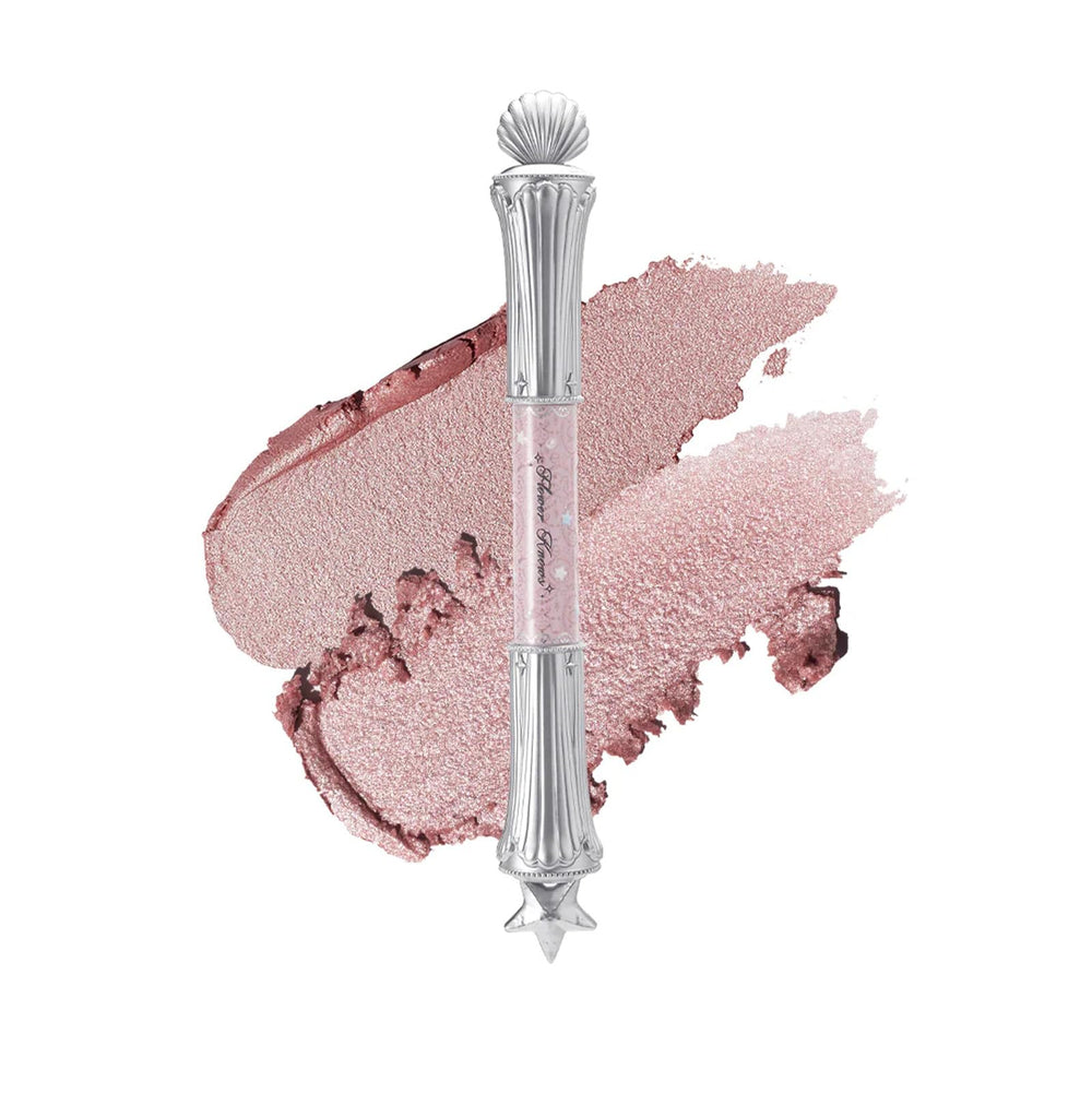Flower Knows Shell's Jewel inner corner highlight for subtle brightness and eye-opening lift.