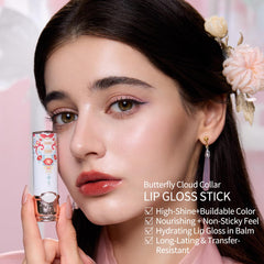 Flower Knows Sunset Clouds vermilion red shade for day-to-night glam.
