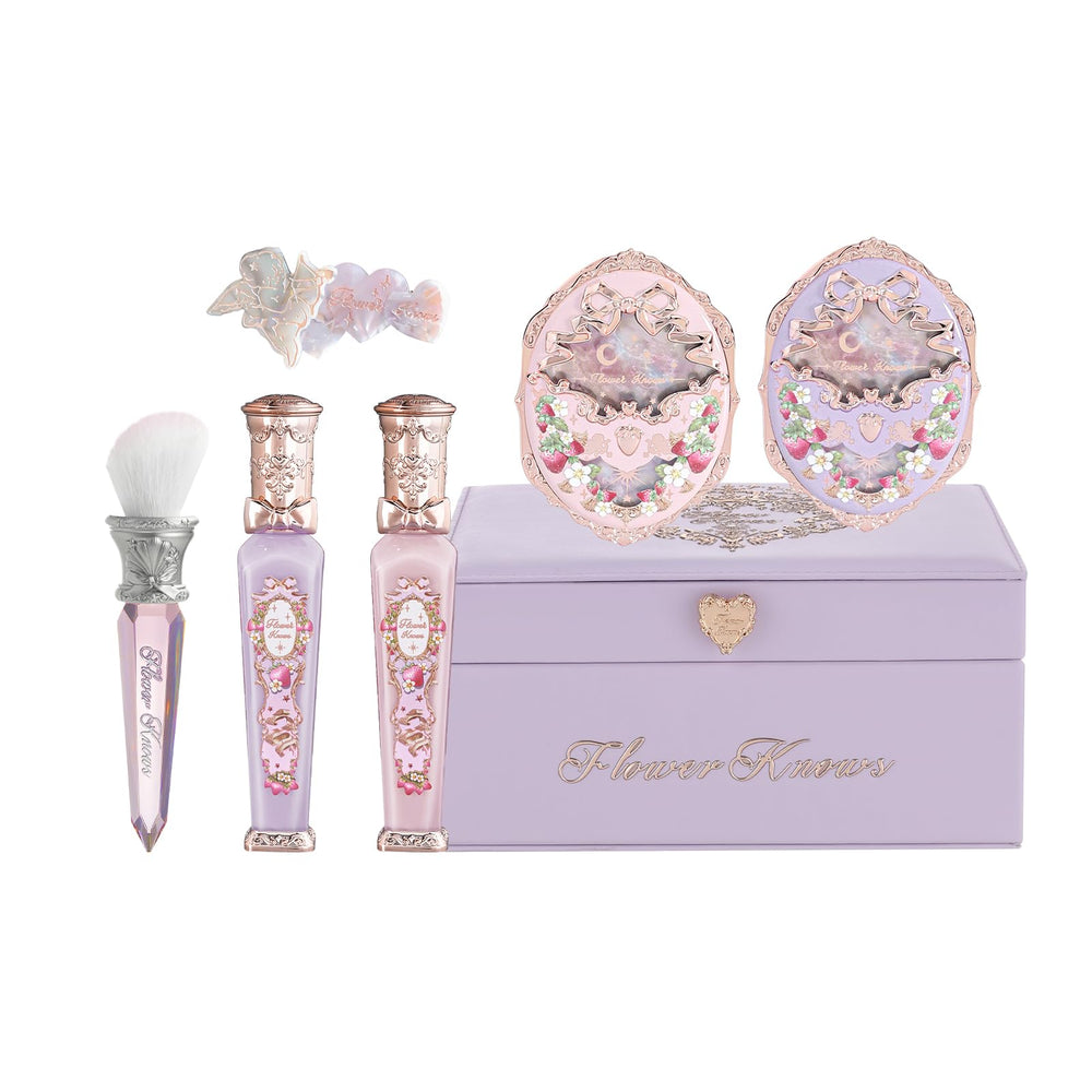 Flower Knows Violet Strawberry Rococo gift box with premium packaging for gifting