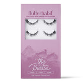 FlutterHabit Bestie Lash Clusters six-set kit for at-home salon results.