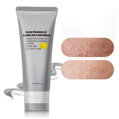 Flyleaf dual-formula face wash purifies pores while refreshing oily skin.