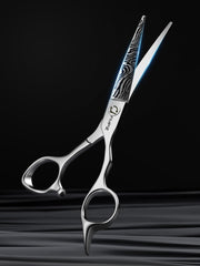 FMPZ barber scissors convex edge for precise, clean sections