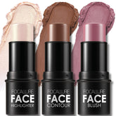 FOCALLURE 3-piece contour kit front view for effortless on-the-go makeup.
