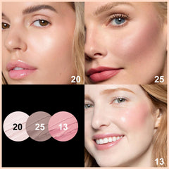 FOCALLURE bronzer stick swatch builds sun-kissed warmth without heaviness.