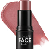 FOCALLURE Cream Blush Dark Rose texture for silky glide