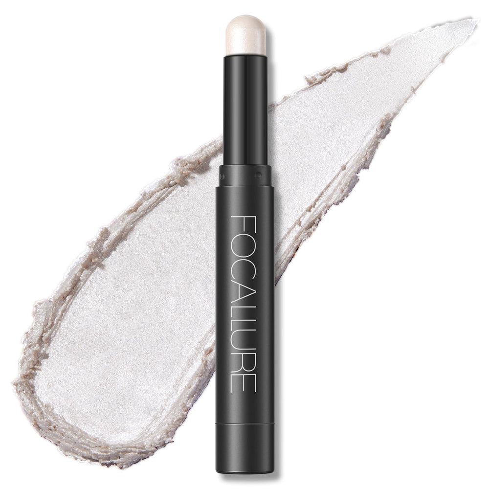 FOCALLURE Frost cream eyeshadow stick closeup, creamy formula for smooth, crease-free color.