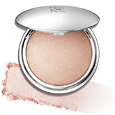 FOCALLURE Shimmer highlighter rose-gold compact for radiant cheeks.