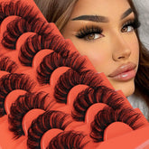 Focipeysa natural wispy 17mm lashes for a seamless daytime look.