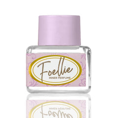 Foellie Eau de Tuileries bottle pour for easy undergarment fragrance