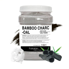 Fokiabin jelly mask jar close-up highlighting rich hydration for a healthy glow.