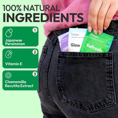 FOMIN biodegradable wipes with plastic-free, eco-friendly design.