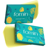 FOMIN Lemon paper soap sheets for portable hand washing with refreshing citrus scent