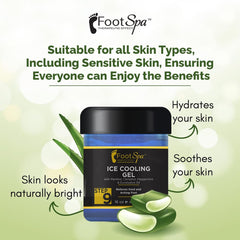 FootSpa bottle-front ready for daily foot care and refreshing cooling