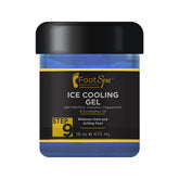 FootSpa cooling gel mint-eucalyptus bottle front offers a refreshing pedicure experience