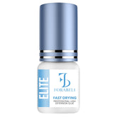 Forabeli Elite eyelash glue bottle shows ultra-fast dry time for precise application