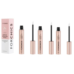 ForBrow by ForChics serum bottle close-up promotes nourishing brow care