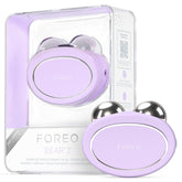 FOREO Bear 2 device on the face for targeted toning and lifting.