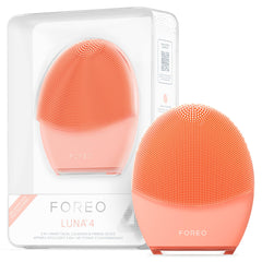 FOREO LUNA 4 cleanse mode for a gentle, refreshing daily cleanse.