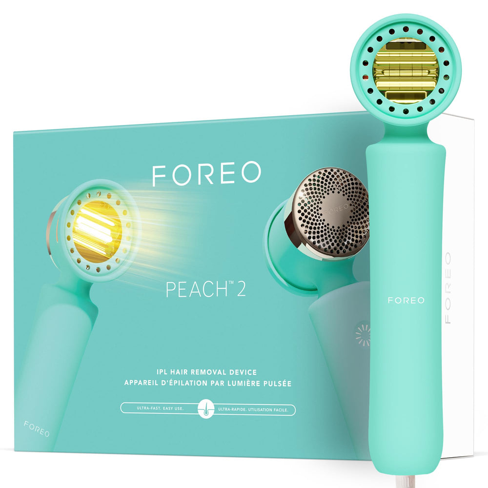 FOREO Peach 2 wide treatment window enables quick full-body sessions.