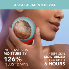 FOREO UFO 3 cooling mode helps depuff and refine pores