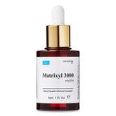 FOREST OF THE BORGES'S Matrixyl 3000 Amplifier Serum bottle demonstrates premium anti-wrinkle care.