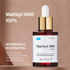 Ingredient label highlights Matrixyl 3000 from Sederma for resilience.