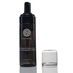 Forever Flawless ingredient panel with green tea and aloe for soothing care.