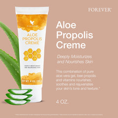 Forever Living Aloe Propolis Creme hand application for lasting hydration