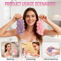 ForgeVibe Grape Soap on a Rope gift-wrapped for a thoughtful present