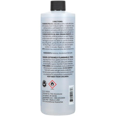 Close-up of ForPro label highlighting pure acetone strength