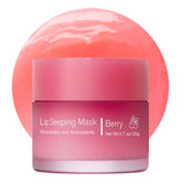 Fovcos Sleeping Lip Mask packaging highlights premium lip care for overnight hydration.