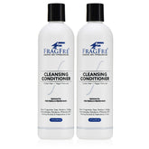FRAGFRE cleansing conditioner bottle closeup for gentle cleansing of fine hair