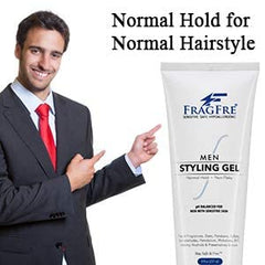 FRAGFRE pH-balanced gel provides natural hold with minimal irritation.