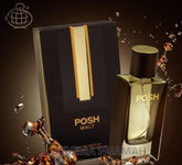 Fragrance World Posh Malt EdP bottle close-up highlighting a luxurious, warm scent