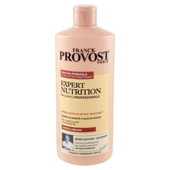 Franck Provost Nutrition Conditioner bottle back with usage directions for detangling and hydration.