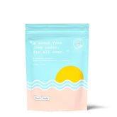 Frank Body A-Beauty Scrub jar closeup highlighting exfoliation for smoother skin