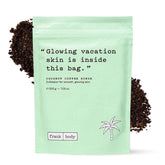 Frank Body Coconut Coffee Scrub packshot showing creamy texture for exfoliation.