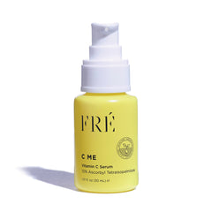 FRÉ C ME serum bottle front view for daily brightening
