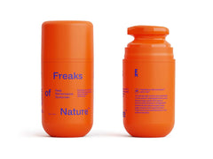 Freaks of Nature Peak Performance SPF 50 bottle highlighting mineral sunscreen protection