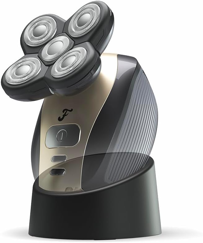 Freebird charging dock with compact design keeps grooming space tidy and ready.