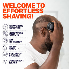 Freebird FlexSeries body trim with precision guards for neat grooming.