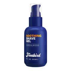 Freebird Shave Gel 60ml bottle for precise, irritation-free shaving.