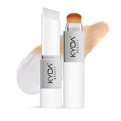 FREEORR color-changing foundation stick swatch on skin showing natural blend