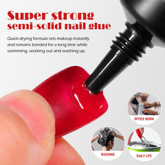 FREEORR nail glue remover for gentle, acetone-free removal